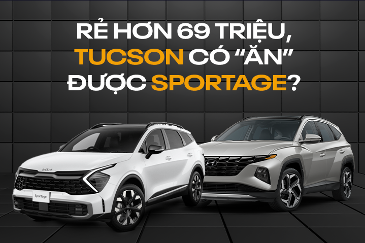 Kia Sportage quyết đấu Hyundai Tucson 'full option' tại Việt Nam: So kè từng trang bị nhỏ nhất với giá bán hơn 1 tỷ đồng