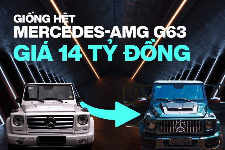 Thợ Việt lột xác Mercedes G55 AMG 7 năm tuổi thành 'hàng hot' G 63: Tốn hơn 1 tỷ đồng, tháo sạch nội thất, nhìn qua khó nhận ra