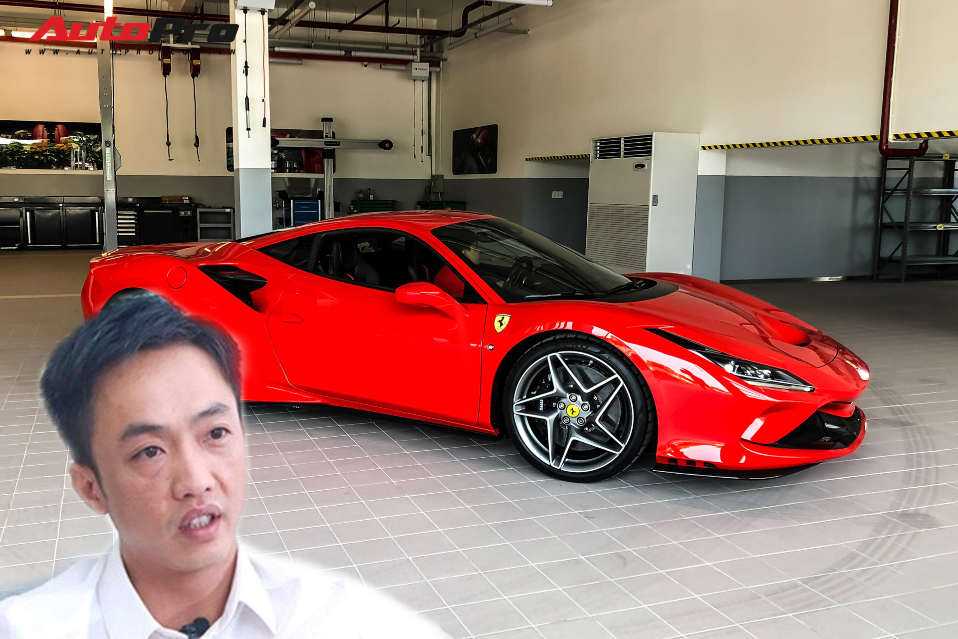 Doanh nhân Nguyễn Quốc Cường 'tậu' siêu xe Ferrari F8 Tributo?