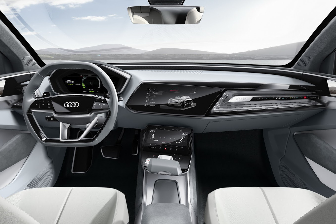 Audi hé lộ xe mới với kiểu dáng lạ, nội thất như phòng khách di động