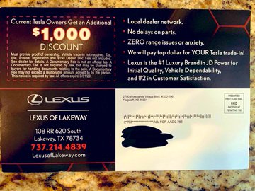 Đại lý Lexus gây bão khi bất chấp thủ đoạn chèo kéo khách hàng của đối thủ - Ảnh 2.