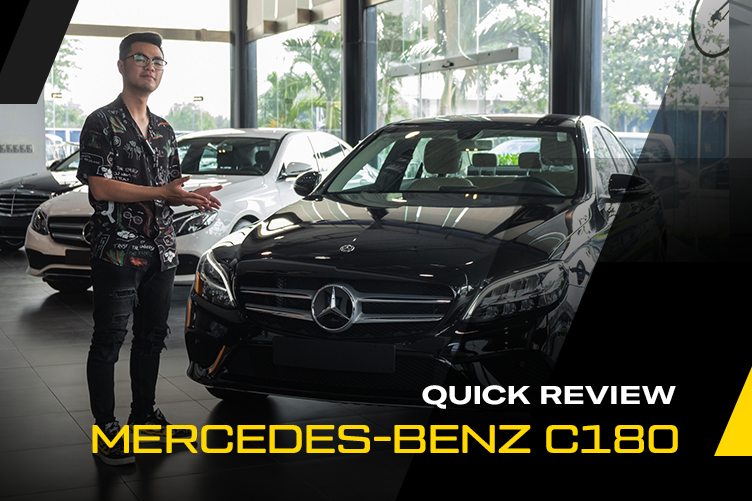 Đánh giá nhanh Mercedes-Benz C 180 - Xe sang quốc dân thay thế sedan D phổ thông