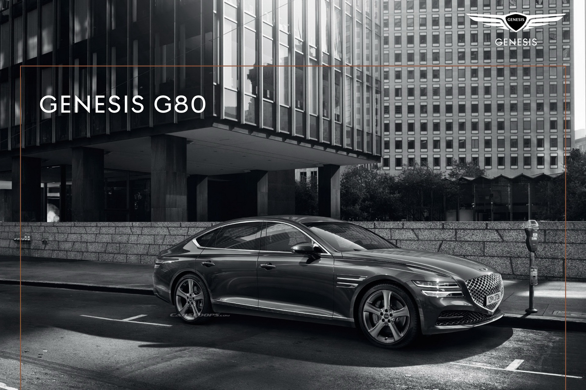 Genesis G80 khoe trọn bộ catalog: Toàn tiếng Hàn khó hiểu nhưng xem đã mắt