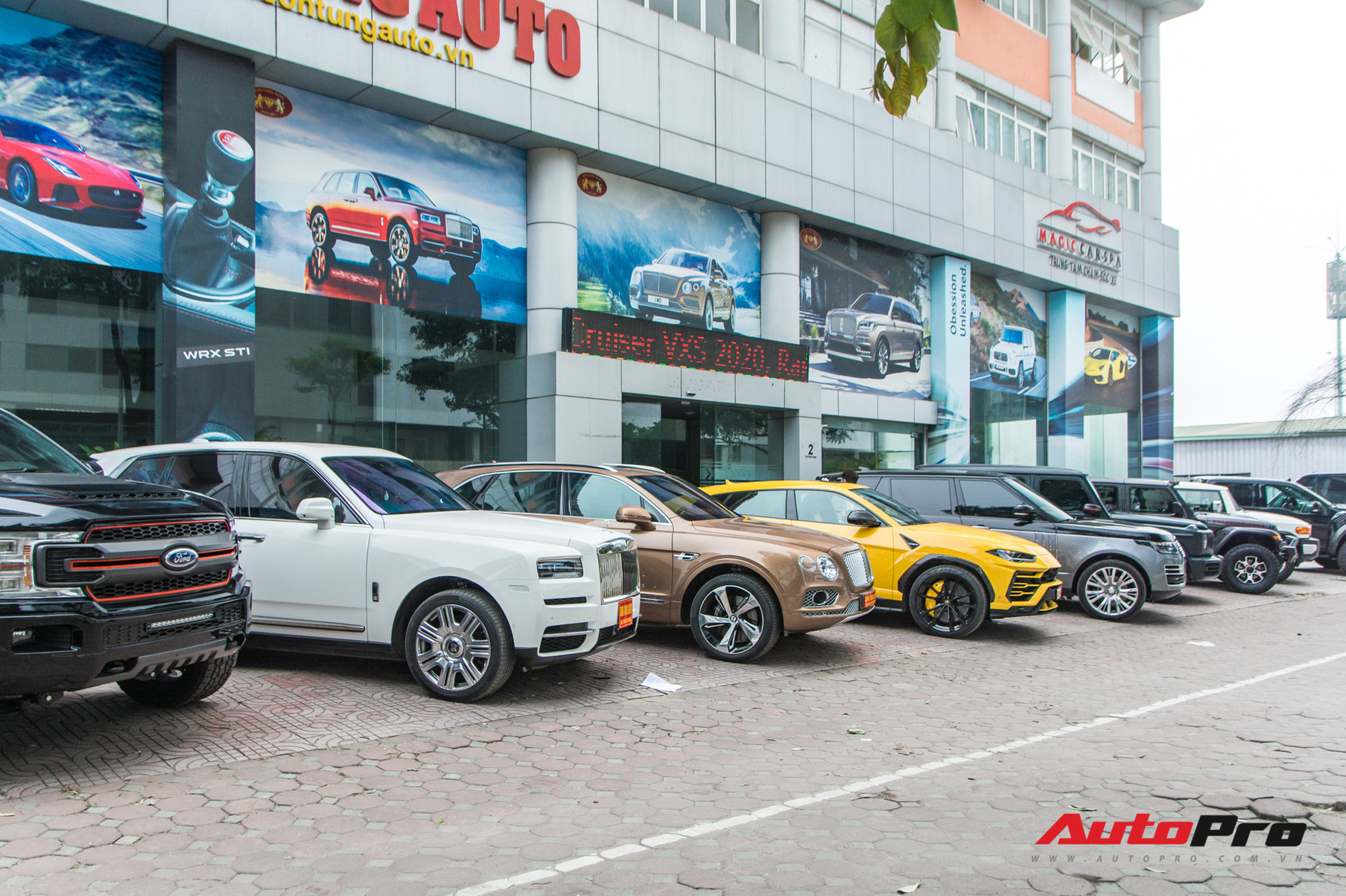 Dàn SUV và bán tải trăm tỷ được chào bán cùng lúc tại Hà Nội: Thương hiệu đa dạng, nhiều phiên bản độc và hiếm