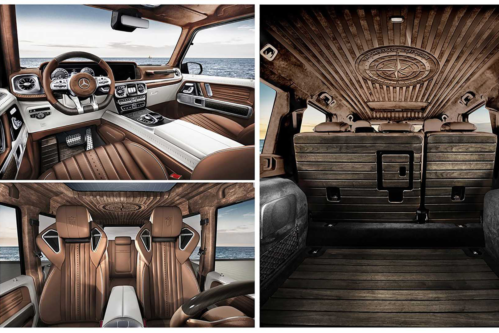 Mercedes-AMG G63 độ nội thất gỗ như siêu du thuyền - Cảm hứng mới cho đại gia Việt