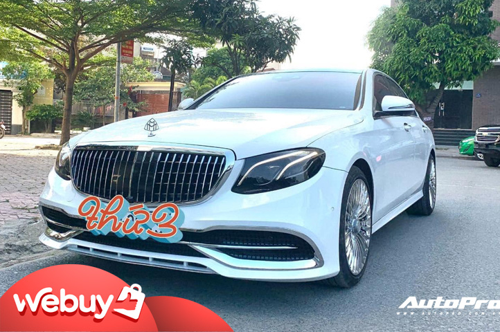 Dân chơi Nghệ An kỳ công lột xác Mercedes-Benz E 300 AMG thành Maybach sang chảnh, dân tình thi nhau ‘ném đá’ chỉ vì một điều