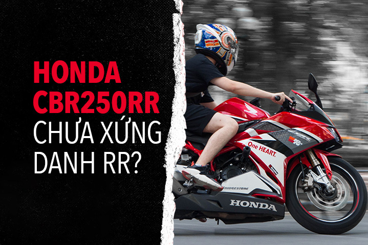 Người dùng đánh giá Honda CBR250RR: Làm thêm 4 triệu/tháng dư sức nuôi xe nhưng chưa xứng danh