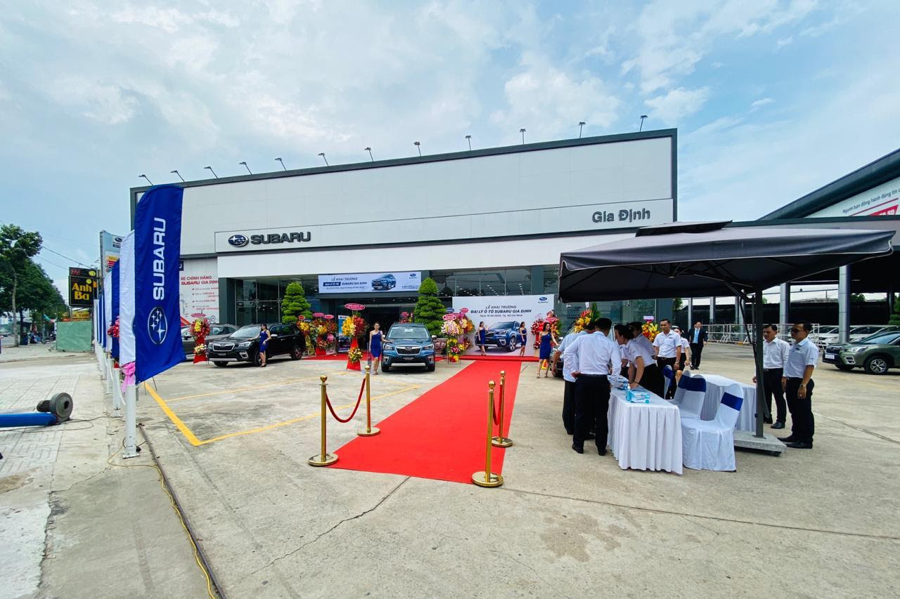 Subaru mở đại lý thứ 12, mở rộng ảnh hưởng tại Sài Gòn