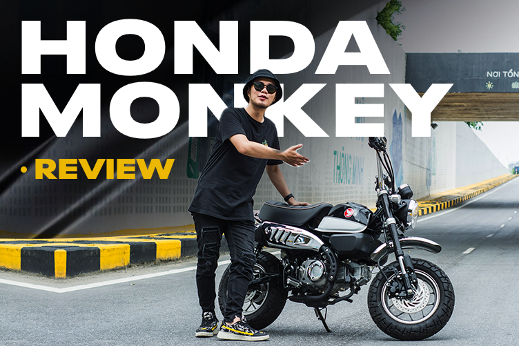 Rong chơi tháng ngày trên Honda Monkey như những chú khỉ lêu nghêu trên đường phố Việt