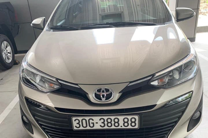 Bốc được biển tứ quý 8, chủ Toyota Vios tại Hà Nội bán lại giá hơn 1 tỷ, khẳng định 'khách chốt 1 tỷ lấy luôn còn không bán'