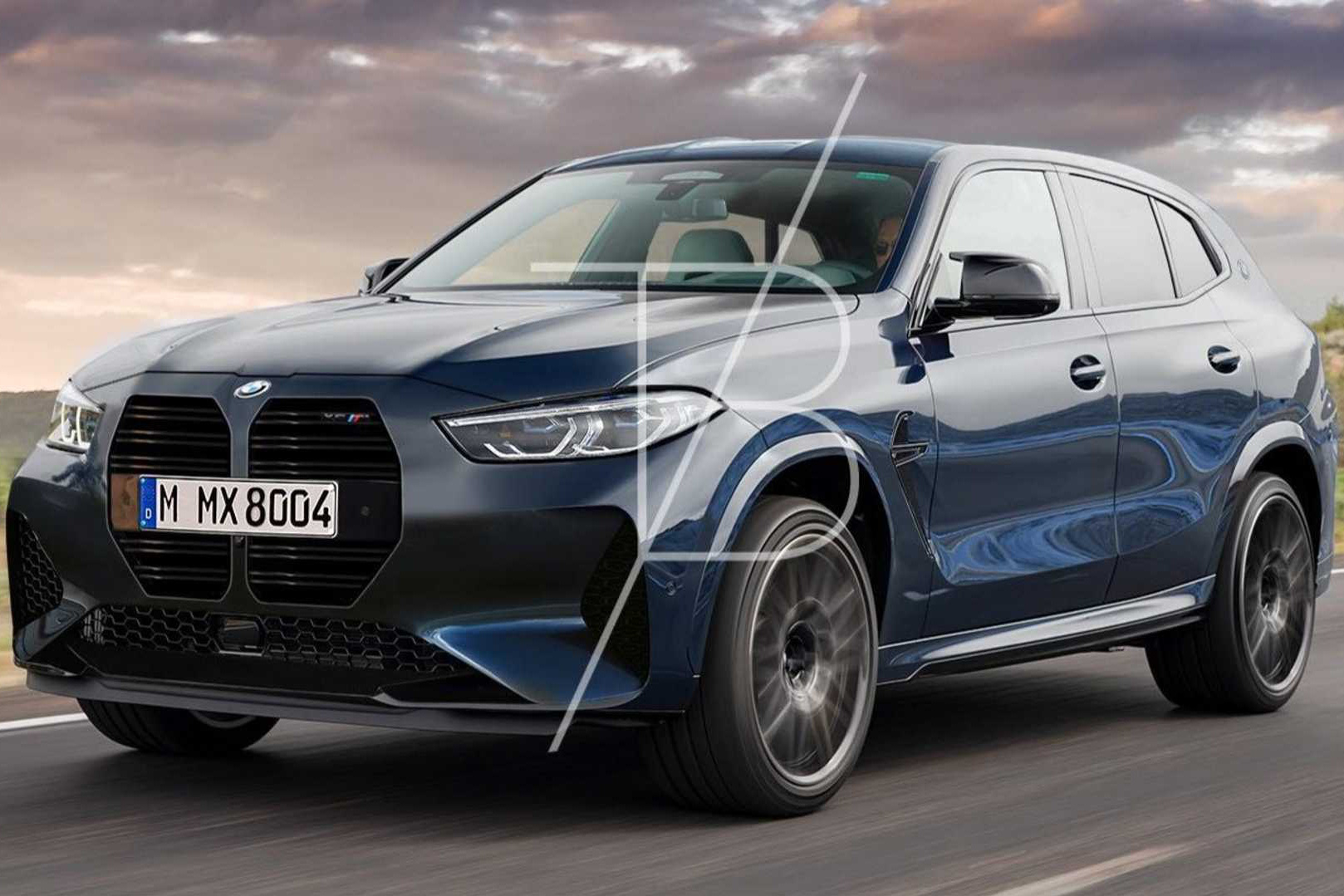 Siêu SUV BMW X8 lại xuất hiện trên đường thử: Chi tiết hông xe tiết lộ động cơ khủng