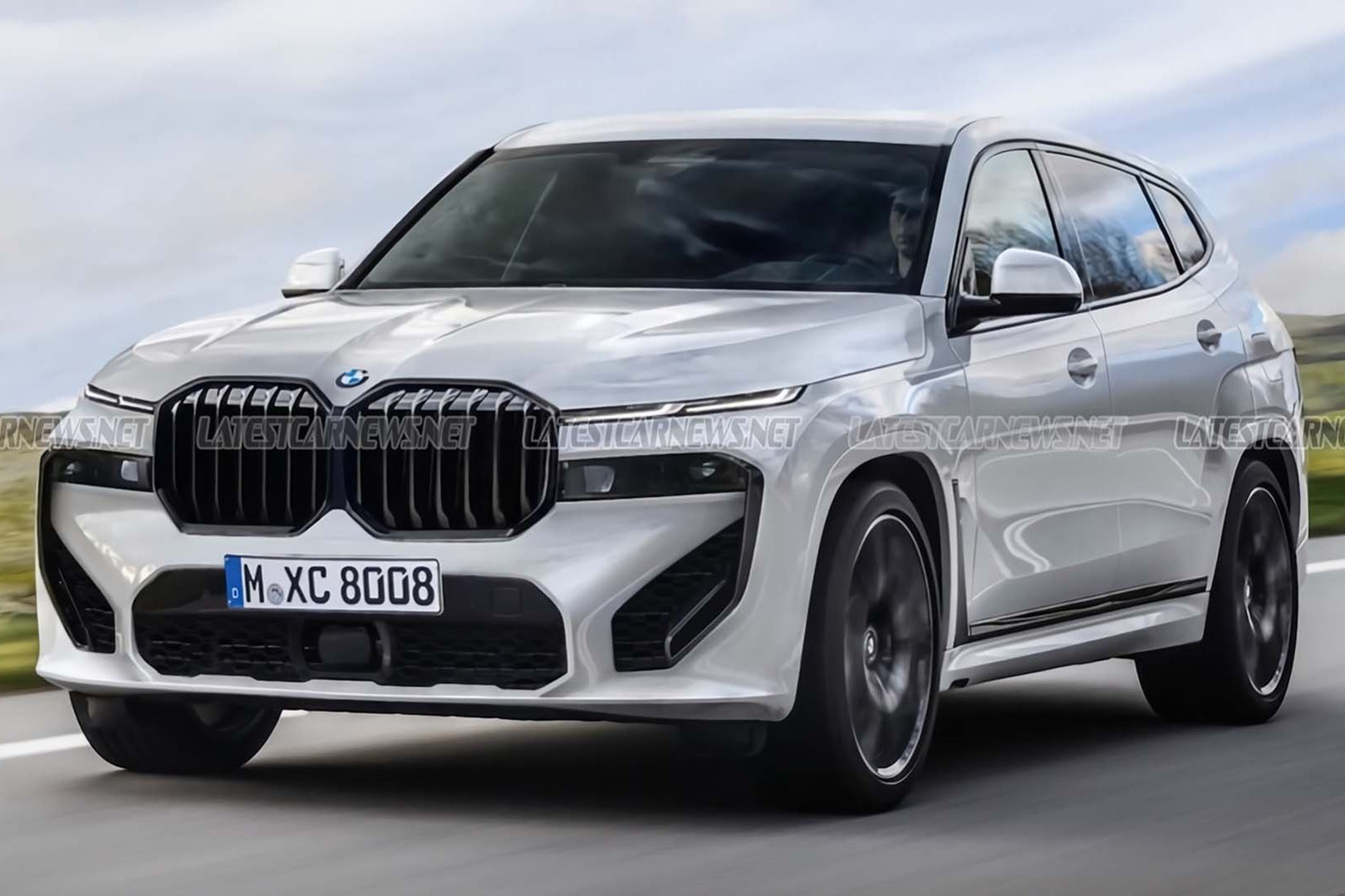 SUV khủng nhất của BMW mang thiết kế mặt trước gây tranh cãi sẽ ra mắt ngay trong tháng 11 này