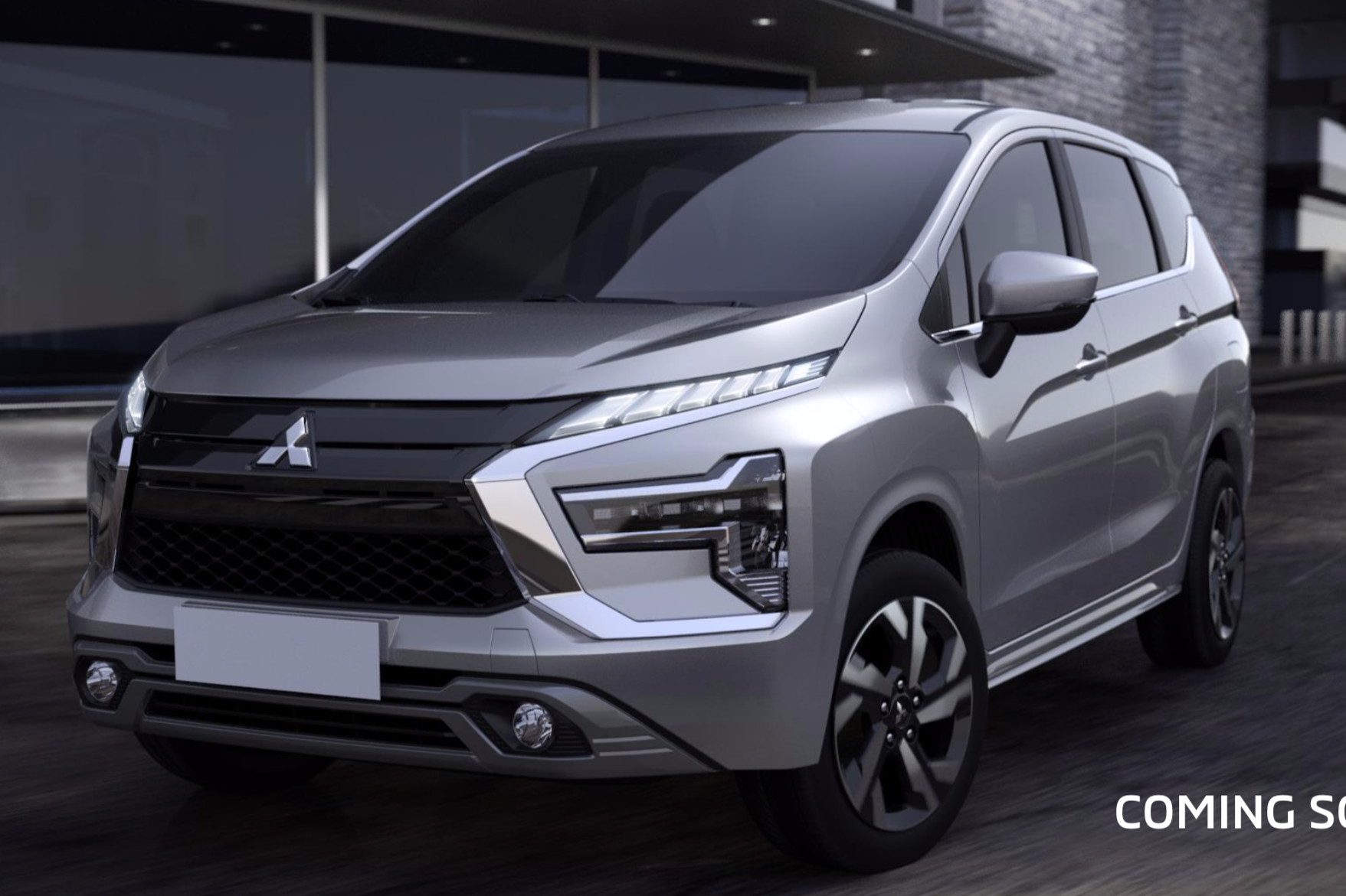 Mitsubishi Xpander 2022 tung teaser chính thức hé lộ nguyên thiết kế mới