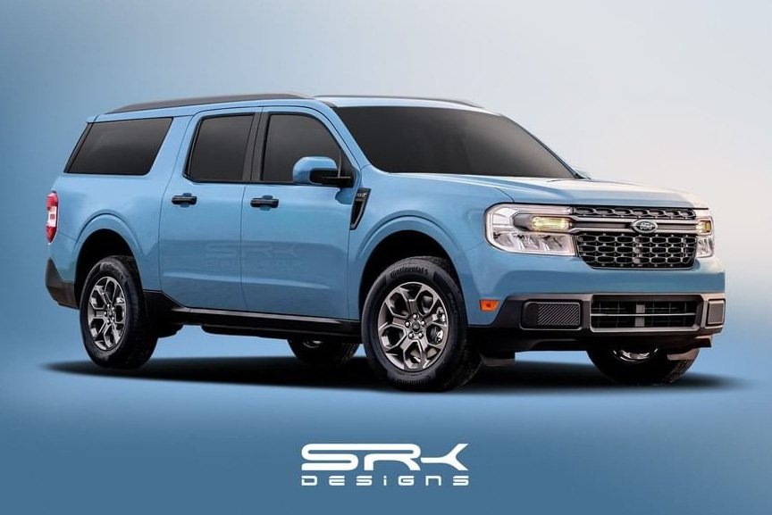 SUV phát triển từ 'hiện tượng doanh số' Ford Maverick trông thế nào, có giống Everest thu nhỏ?