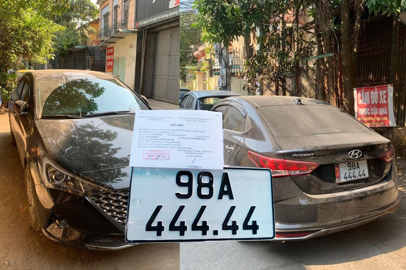 Mới chạy rốt-đa, chủ xe Hyundai Accent biển ngũ quý tại Bắc Giang chào bán xe với giá ngang VinFast Lux A2.0, có người khuyên bán hẳn 2 tỷ đồng