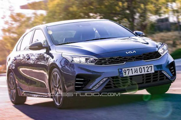 Kia Cerato 2021 lộ diện trước ngày ra mắt: Logo mới, bên trong đổi khác, đấu Mazda3