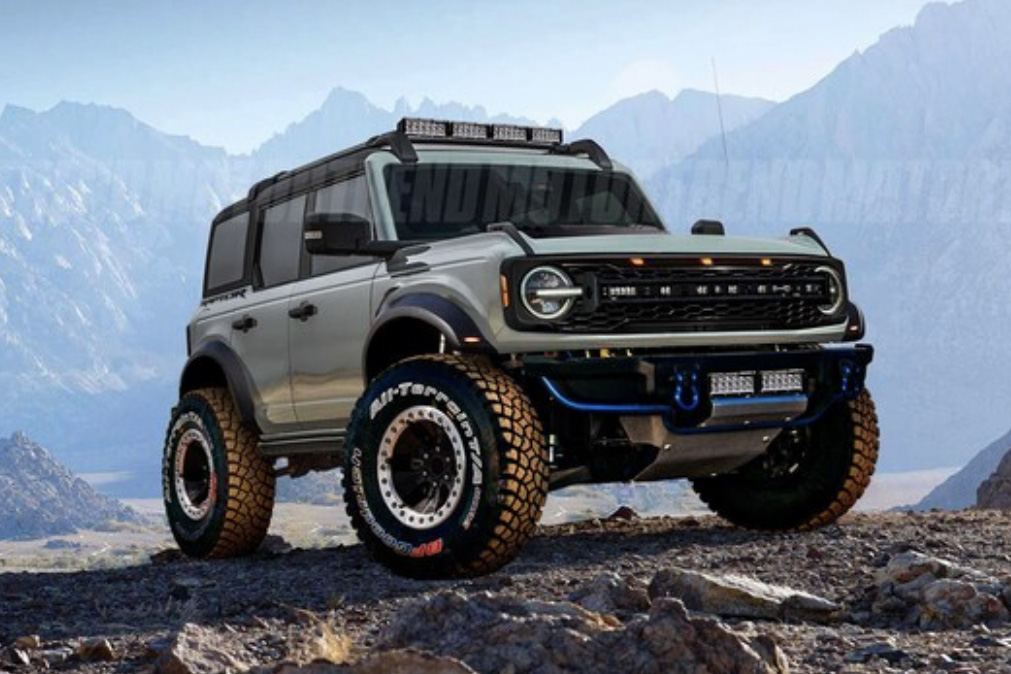 Ford Bronco Warthog - SUV cho đại gia 'nhớ nhung' Hummer máy xăng