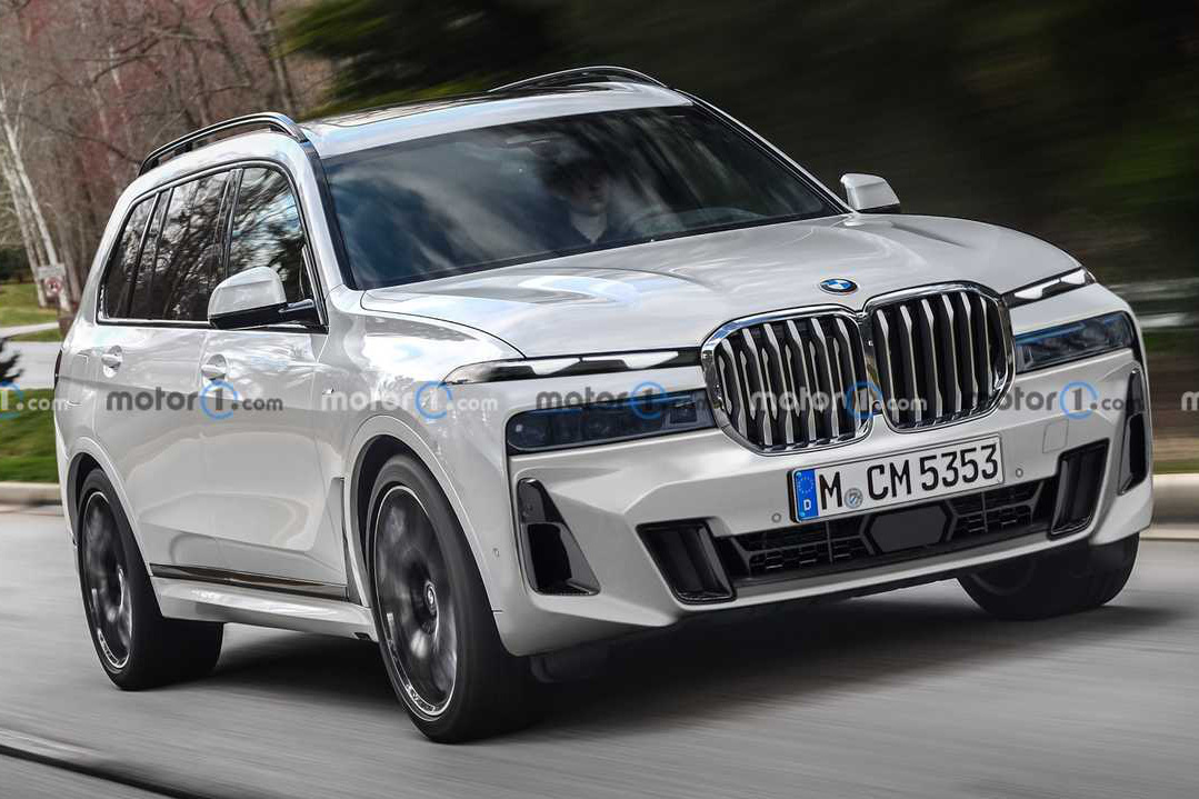 Phác hoạ BMW X7 mới với thiết kế đầy tranh cãi, 'lỗ mũi khổng lồ' không còn là thứ được quan tâm chính nữa