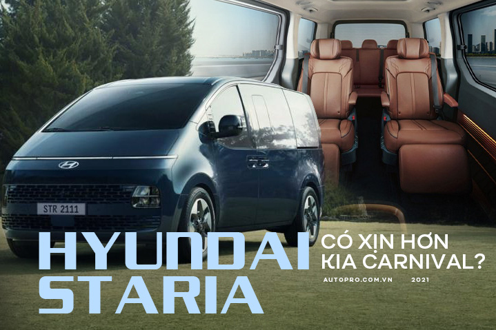Bóc tách Hyundai Staria: To và 'ăn tiền' hơn Kia Carnival, từ 7 tới 11 chỗ ngồi, mong TC Motor sớm mang về Việt Nam
