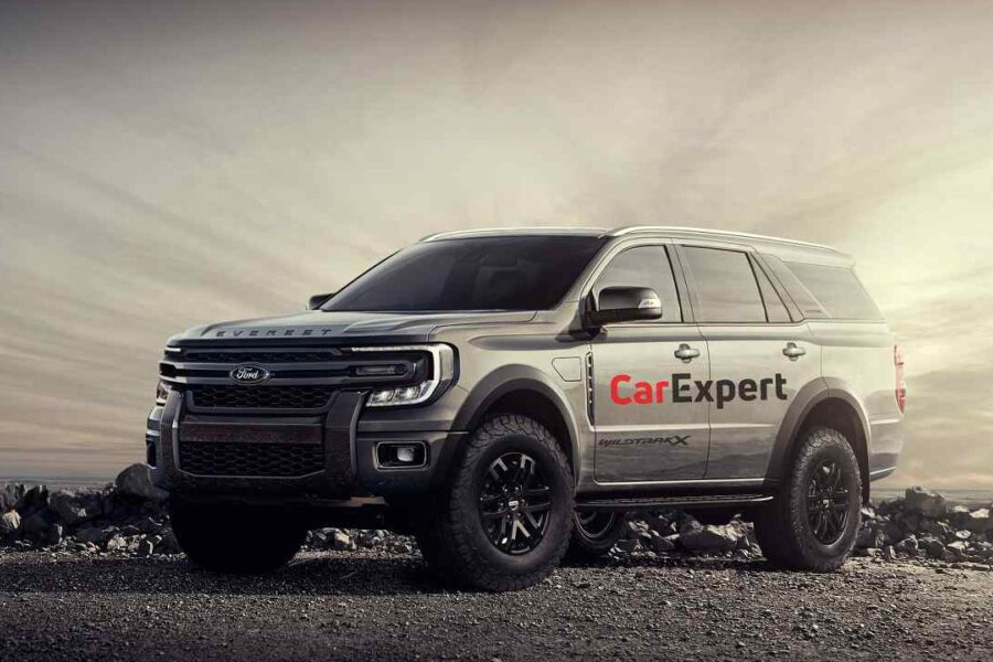 Ford Everest đời mới tiếp tục lộ diện: Khung thân hoàn chỉnh, lộ rõ thiết kế offroad