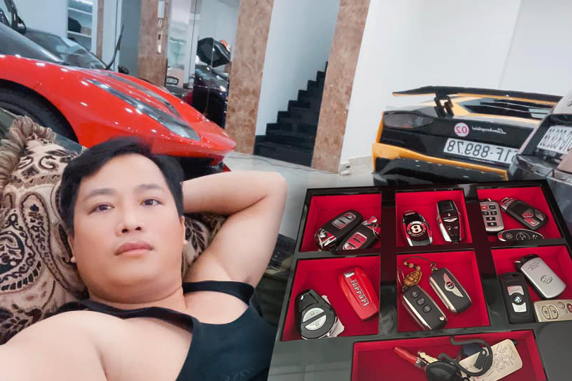 Chiếc hộp nhỏ tiết lộ gia tài xe trăm tỷ của đại gia Hoàng Kim Khánh: Có đủ Lamborghini, Ferrari đến cả... Toyota, nhưng chỗ để Koenigsegg Regera mới được quan tâm nhất