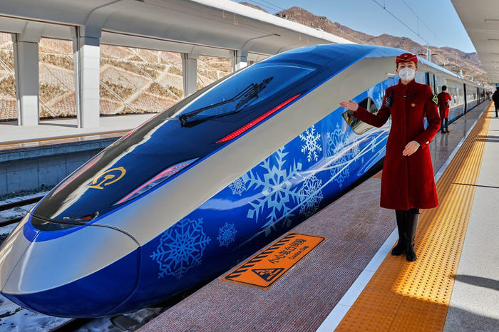 Trung Quốc hé lộ tàu siêu tốc khủng phục vụ Olympic Bắc Kinh 2022: Có studio bên trong, tự động 100%