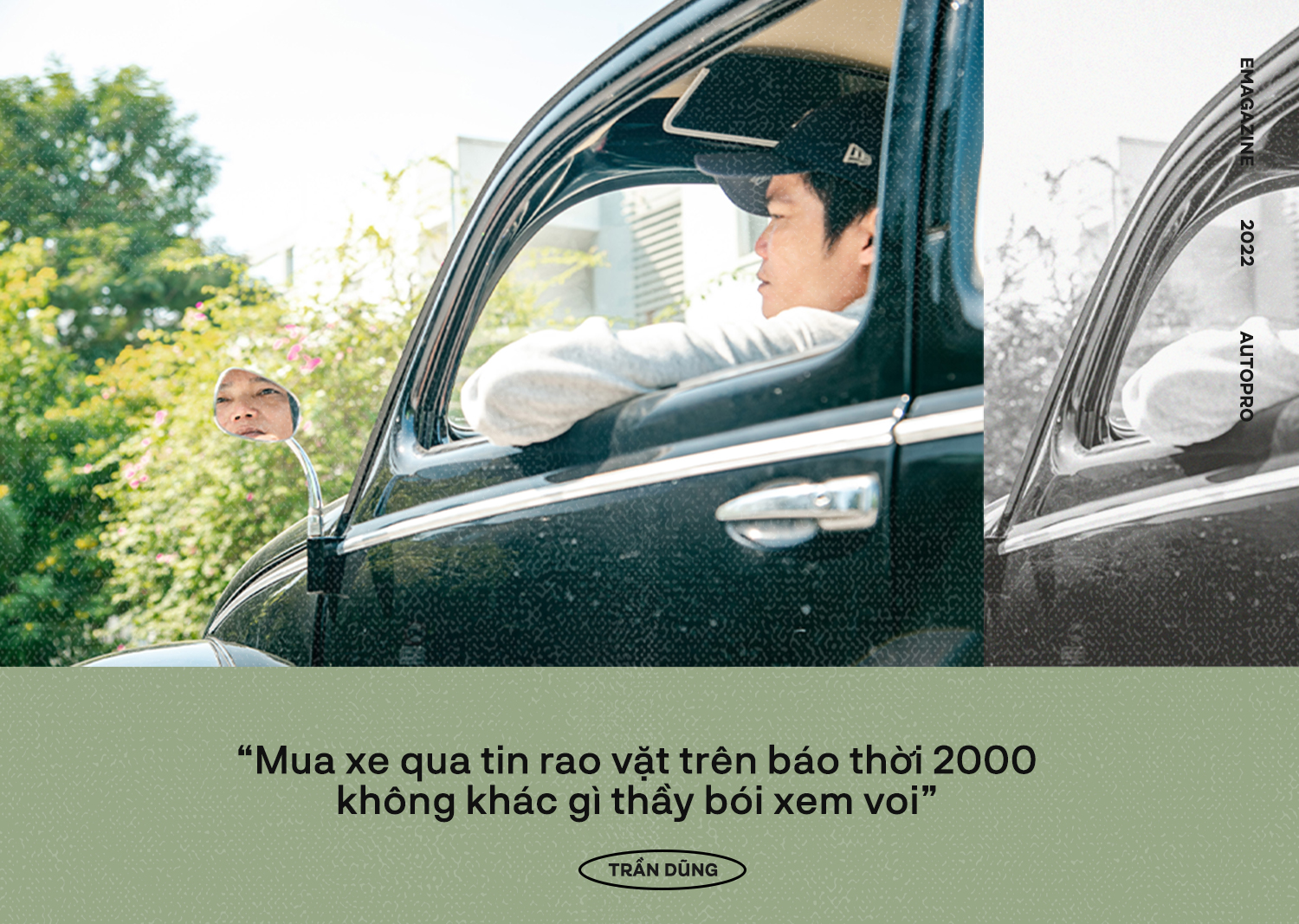 Chủ ‘con bọ kính chẻ’ hàng độc cùng bộ sưu tập xe cổ khủng tại Hà Nội: ‘Từng bới đống báo cũ vỉa hè để tìm được đam mê’ - Ảnh 5.