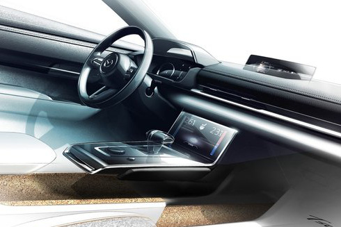 Phong cách thiết kế mới lạ này khiến Mazda CX-60 sắp ra mắt có nội thất khác biệt rõ ràng với các xe Mazda khác