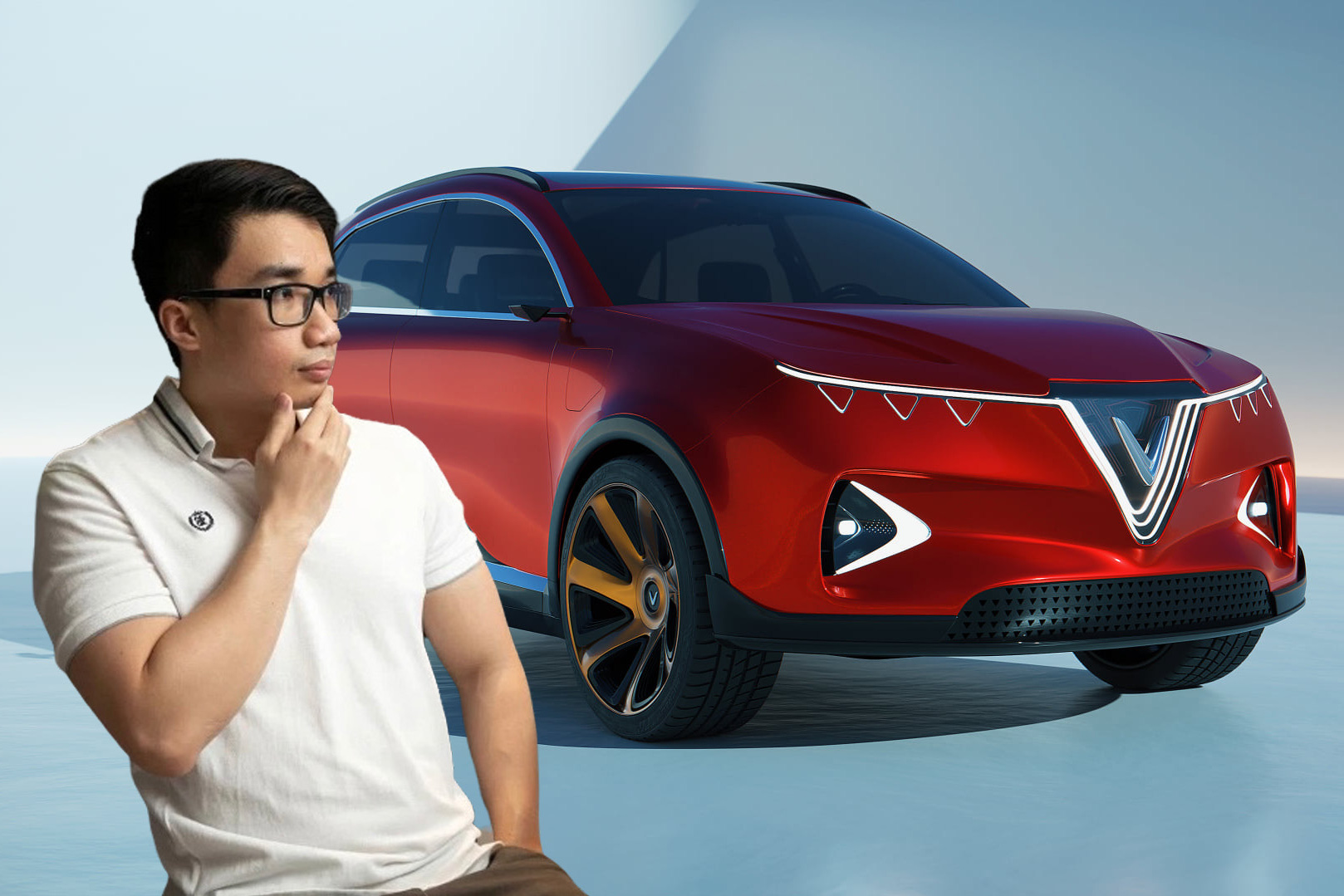 Designer 9X dành 2 tháng làm concept SUV VinFast mới: Lấy cảm hứng từ VF 8, thiết kế kiểu Ý, một chi tiết đặc biệt giống Mustang Mach-E