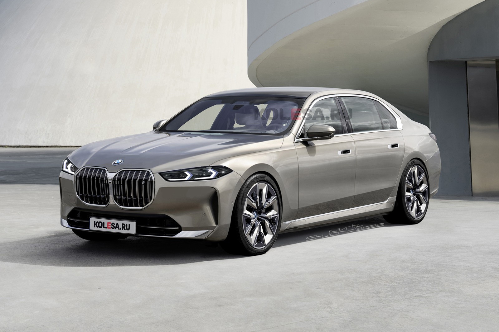 Sẽ ra sao nếu thiết kế BMW 7-Series 2023 không phá cách và gây tranh cãi?