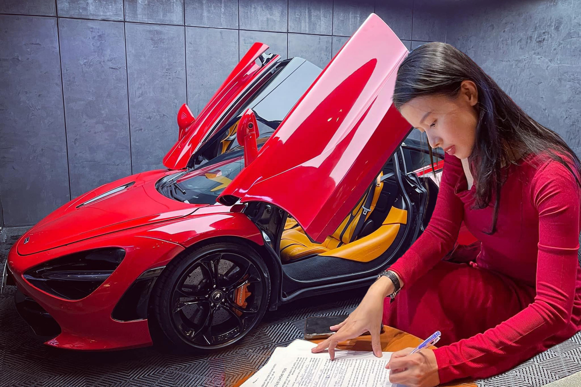 Hoa hậu doanh nhân Trương Thu sắm McLaren 720S, đáp trả cực gắt bình luận của fan, hé lộ mục tiêu 'chinh chiến ngàn tỷ' trong tương lai