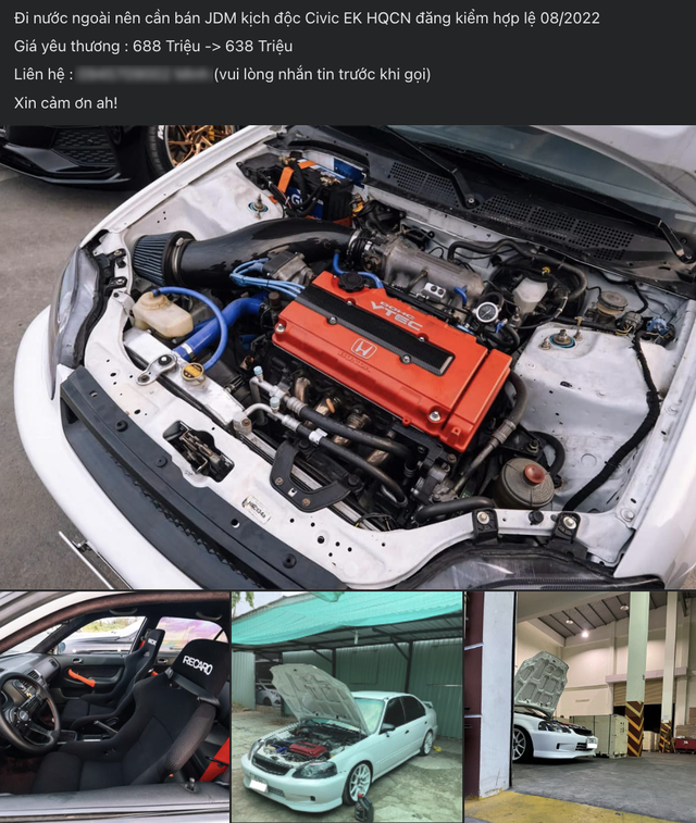 20 năm tuổi, Honda Civic ‘kịch độc’ có giá bán gần 700 triệu đồng - Ảnh 1. 20 năm tuổi, Honda Civic ‘kịch độc’ có giá bán gần 700 triệu đồng - Ảnh 1.