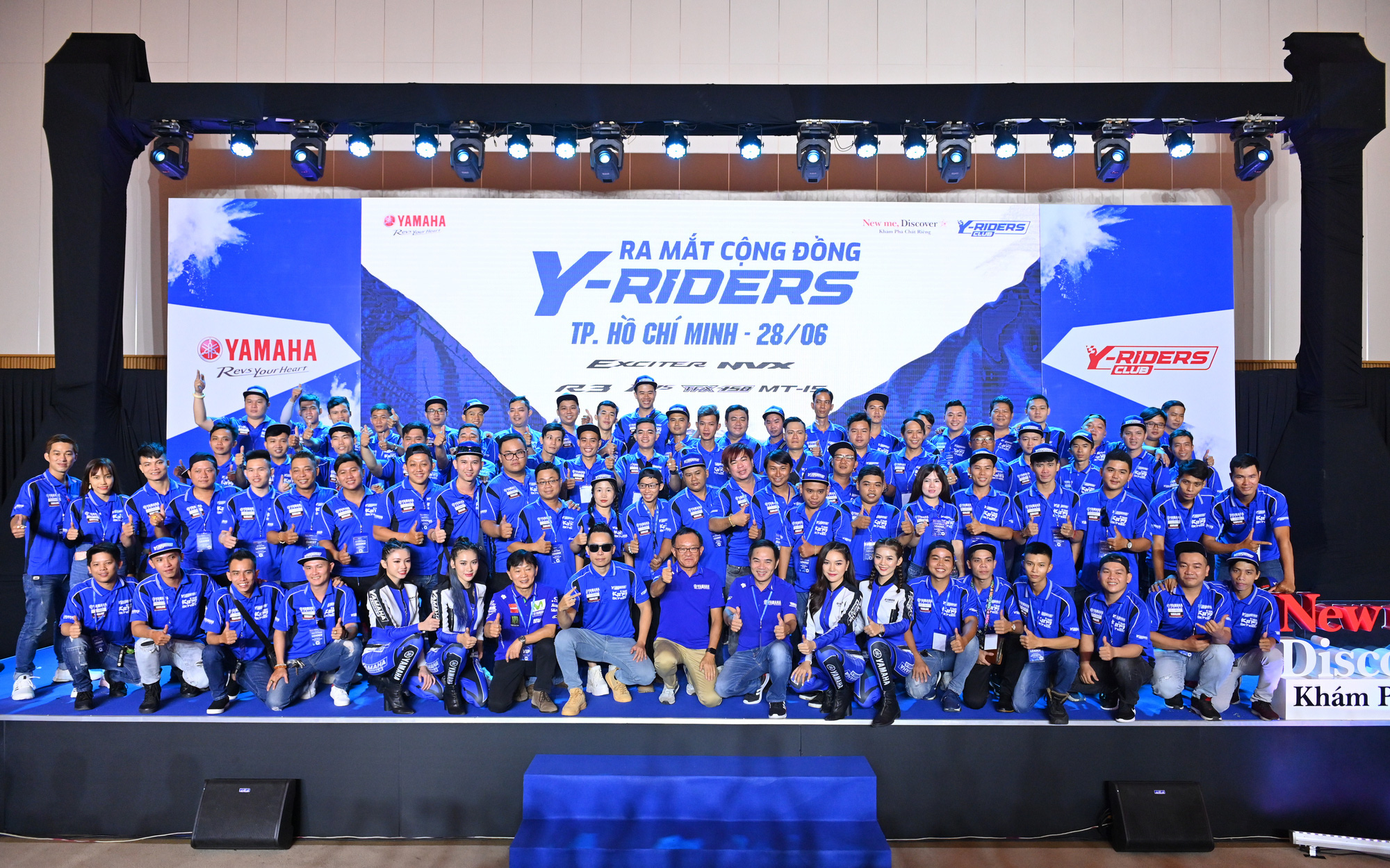 Yamaha vừa ra mắt Y-Riders Club đã có hơn 5.000 thành viên và 300 câu lạc bộ chính thức