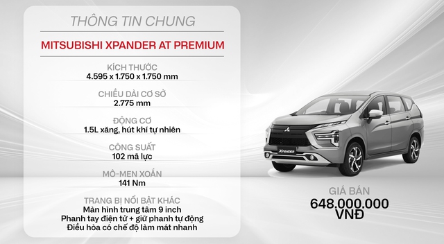 Ra mắt Mitsubishi Xpander 2022: 20 điểm mới, tăng thực dụng, giá y hệt Veloz Cross - Ảnh 3. Ra mắt Mitsubishi Xpander 2022: 20 điểm mới, tăng thực dụng, giá y hệt Veloz Cross - Ảnh 3.