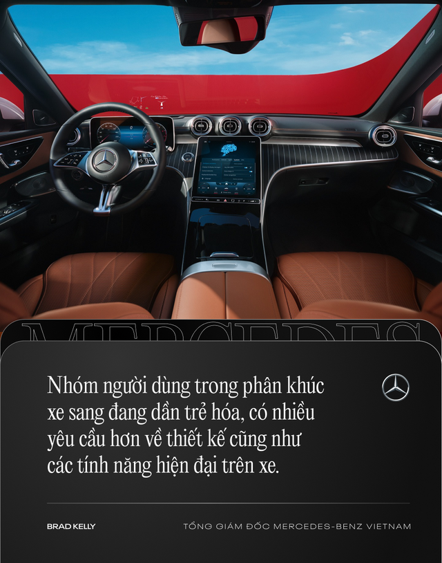 TGĐ Mercedes-Benz Việt Nam hé lộ mục tiêu với C-Class mới và các dòng xe điện EQ sắp bán - Ảnh 4. TGĐ Mercedes-Benz Việt Nam hé lộ mục tiêu với C-Class mới và các dòng xe điện EQ sắp bán - Ảnh 4.