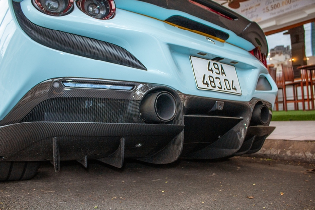 Ferrari F8 Spider độ ngoại thất tiền tỷ độc nhất Việt Nam: Bộ mâm là tâm điểm chú ý - Ảnh 4.