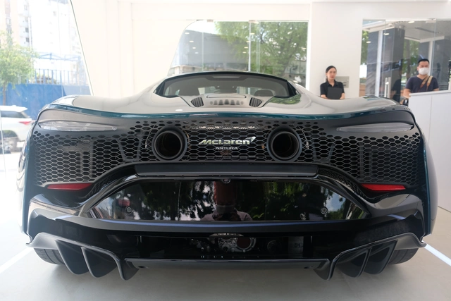 Cận cảnh siêu xe không số lùi McLaren Artura đầu tiên Việt Nam: Giá từ 16 tỷ đồng, được dùng làm xe trưng bày - Ảnh 6.