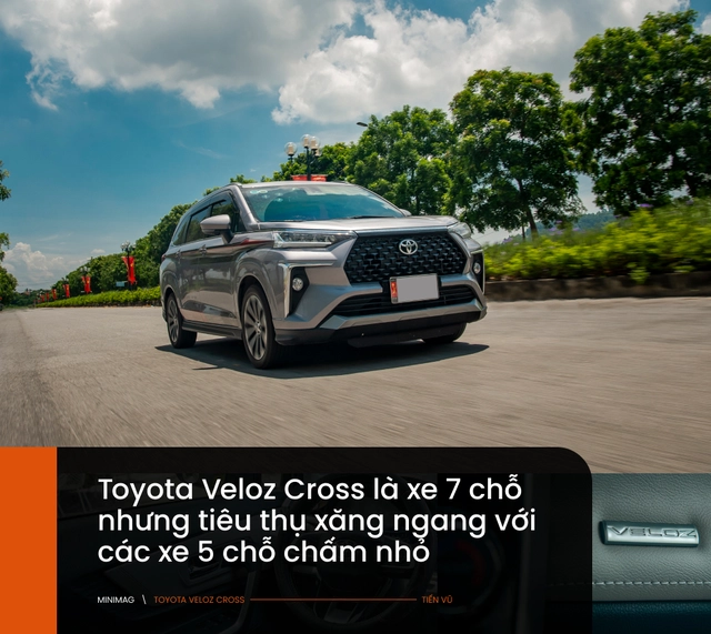 Chạy đủ tải, chủ xe Toyota Veloz Cross đánh giá: ‘Ăn điểm trong tầm giá dù còn điểm cần khắc phục’ - Ảnh 8.