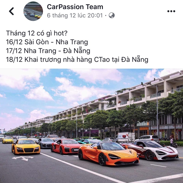 Cường Đô-la và những thành viên Car Passion tổ chức hành trình siêu xe cuối năm trước thềm ASEAN Rally 2020 - Ảnh 1.