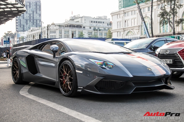 Lamborghini Aventador độ bản 50 năm của đại gia Bạc Liêu tái xuất Sài Gòn với nhiều chi tiết mới - Ảnh 4.