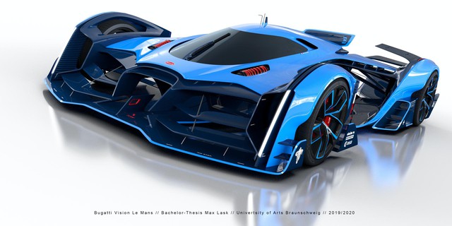 Bugatti hé lộ dự án siêu xe bí ẩn với đèn hậu cực dị - Ảnh 1.