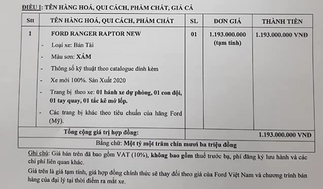 Ford Ranger Raptor 2021 nhận cọc tại Việt Nam, trang bị là điều được quan tâm nhất - Ảnh 1.