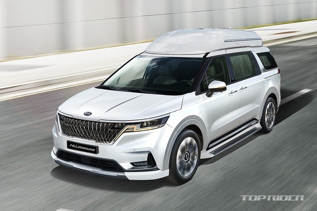 Ra mắt Kia Sedona 2021 phiên bản Chủ tịch: Giá quy đổi 1,25 tỷ đồng, nhiều tiện nghi như xe sang - Ảnh 1.