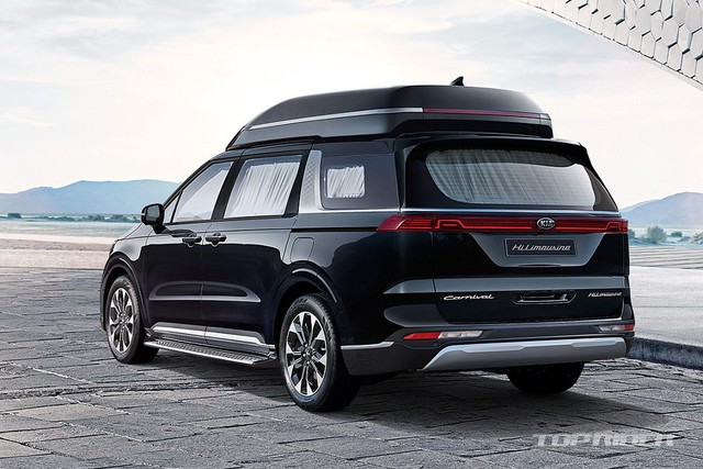 Ra mắt Kia Sedona 2021 phiên bản Chủ tịch: Giá quy đổi 1,25 tỷ đồng, nhiều tiện nghi như xe sang - Ảnh 4.