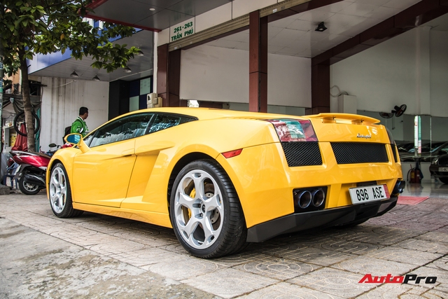 Lamborghini Gallardo từng gắn liền với tên tuổi Cường Đô-la bất ngờ tái xuất trên phố Sài Gòn - Ảnh 2.