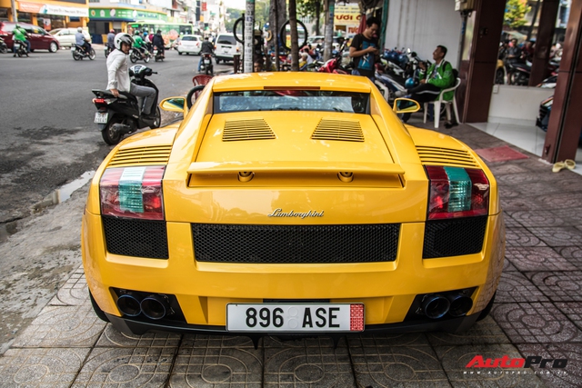 Lamborghini Gallardo từng gắn liền với tên tuổi Cường Đô-la bất ngờ tái xuất trên phố Sài Gòn - Ảnh 3.