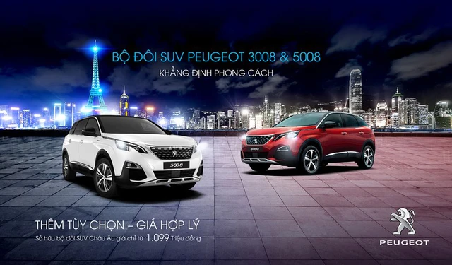 Peugeot 3008 và 5008 phiên bản mới về đại lý: Giá giảm trăm triệu, khách hàng có thể đặt ‘option’ kèm theo - Ảnh 1.