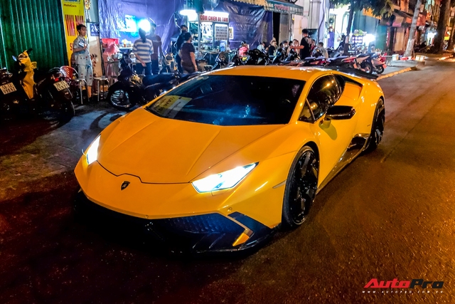 Tiếp tục đổi chủ, Lamborghini Huracan từng của doanh nhân Nguyễn Quốc Cường trở về màu sơn nguyên bản - Ảnh 2.
