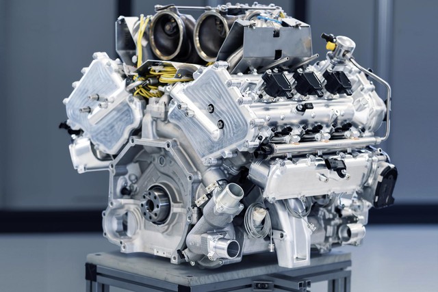 Aston Martin khoe động cơ V6 của nhà trồng được sau thời gian dài dựa dẫm Mercedes-AMG - Ảnh 1.