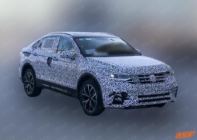 Volkswagen Tiguan Coupe xuất hiện, một vài đường nét hao hao BMW X4 - Ảnh 1.